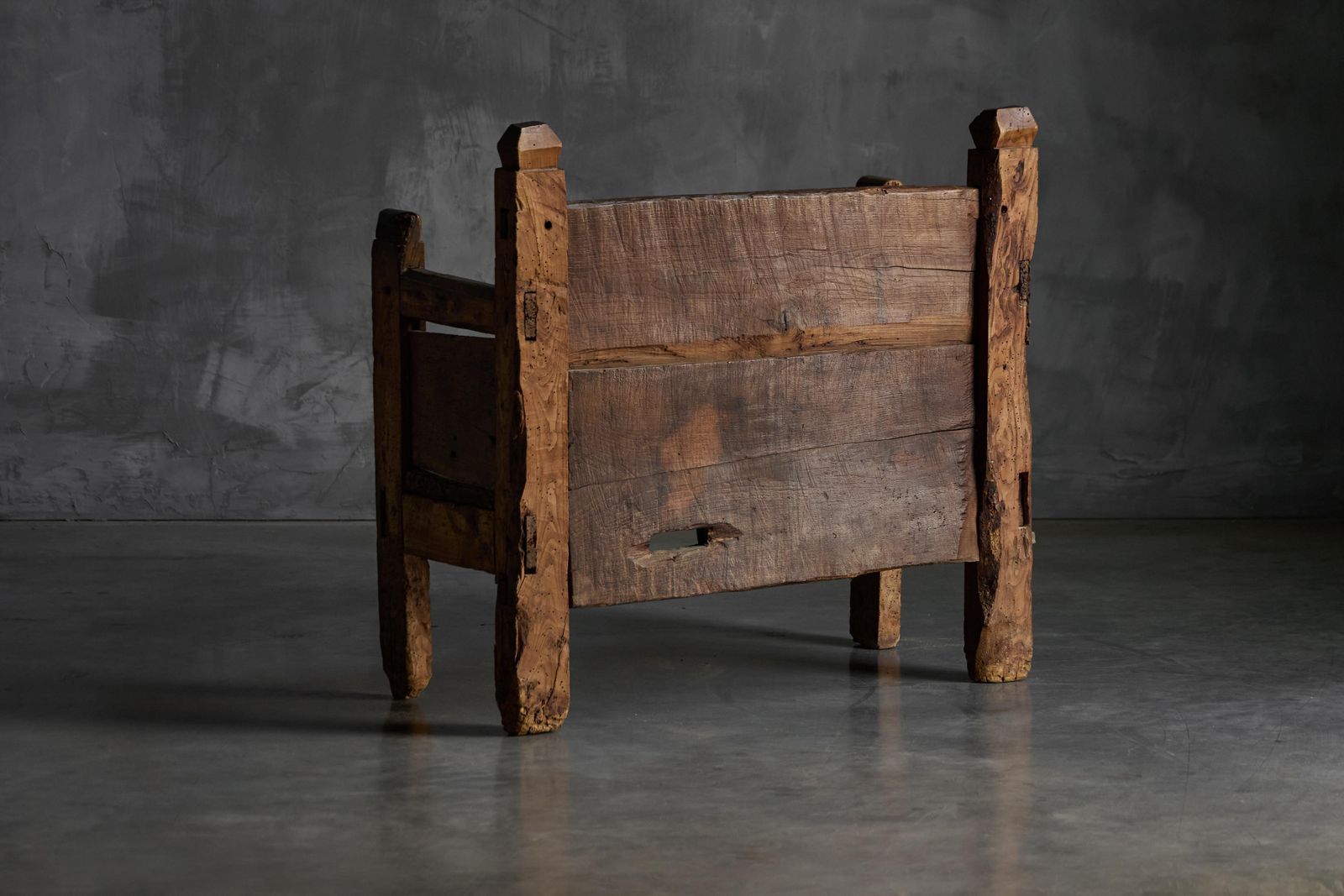 Primitive Robust Bench, France, 19th Century photo Furniture