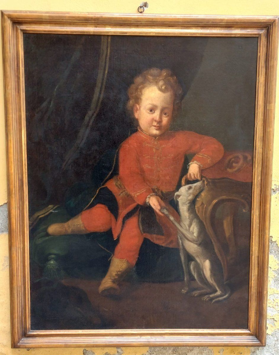 photo furniture Oil Painting On Canvas, Portrait Of A Young Nobleman, 18th Century