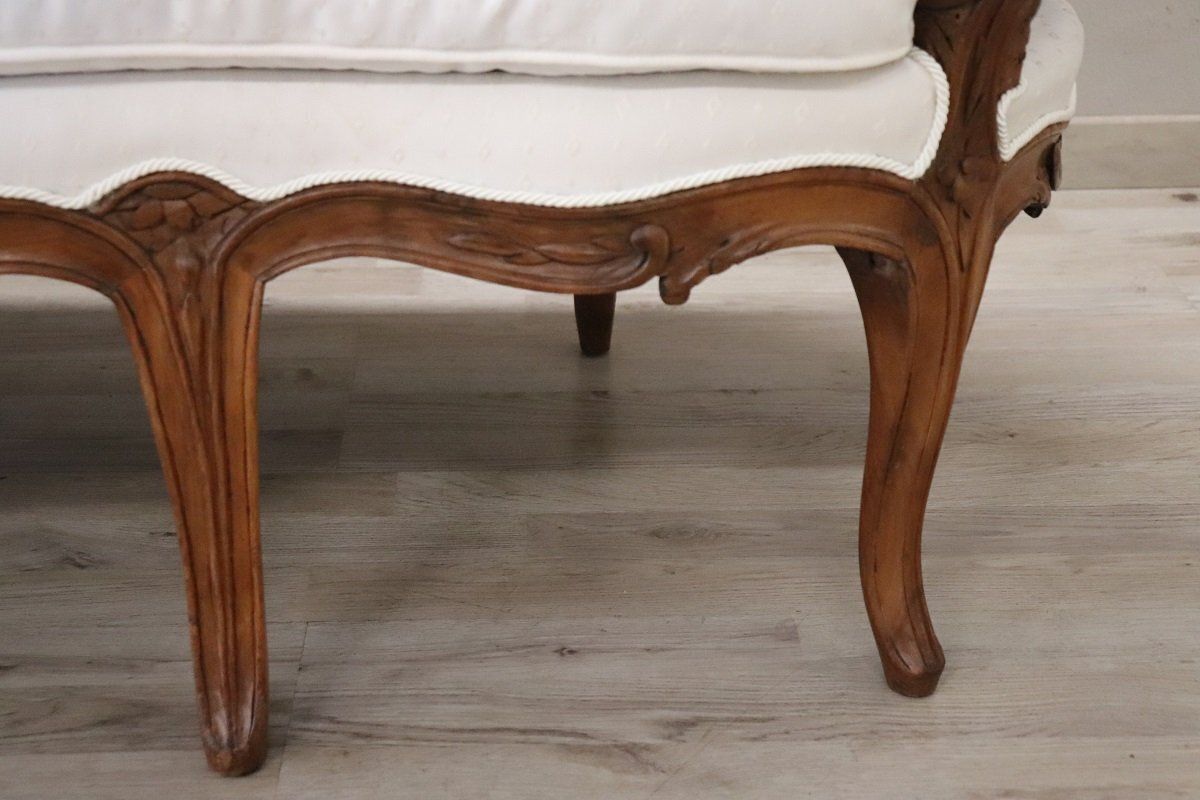 photo buy Antique Walnut Sofa, Late 1800s