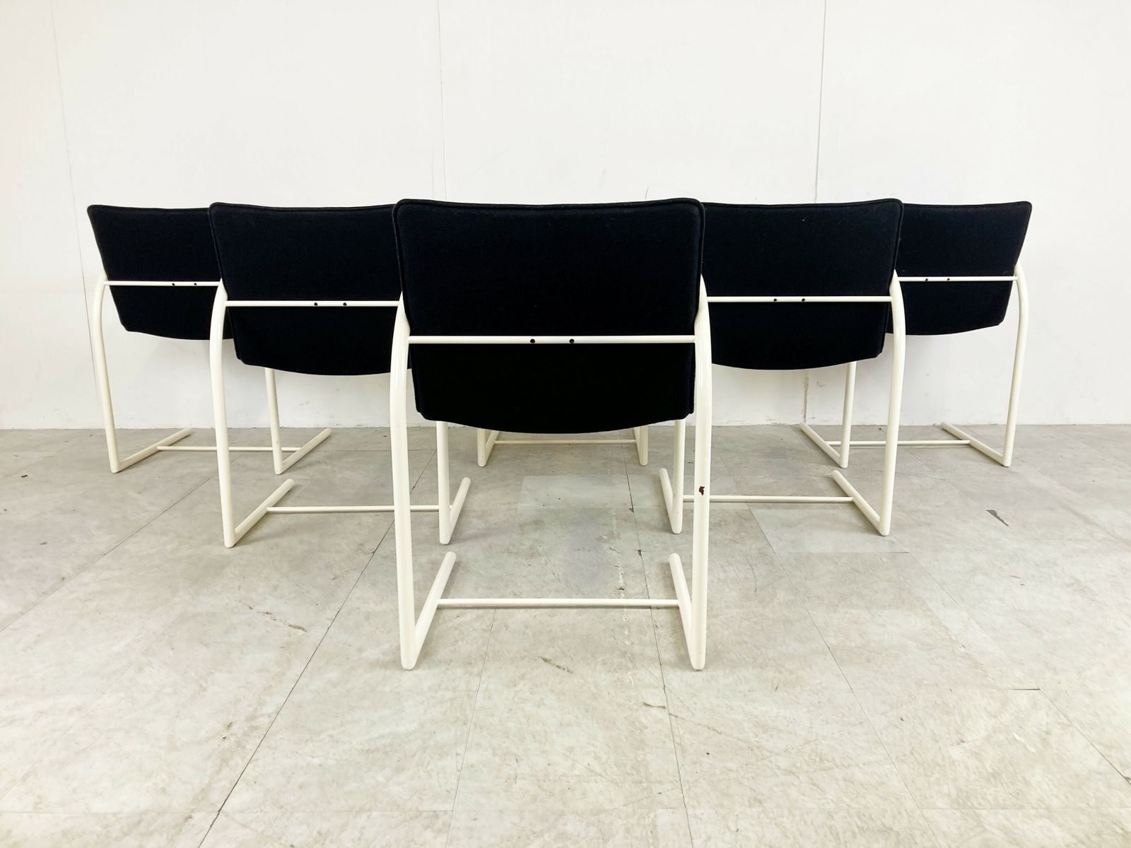 photo furniture Postmodern Cirkel Dining Chairs By Metaform, 1980s, Set Of 6