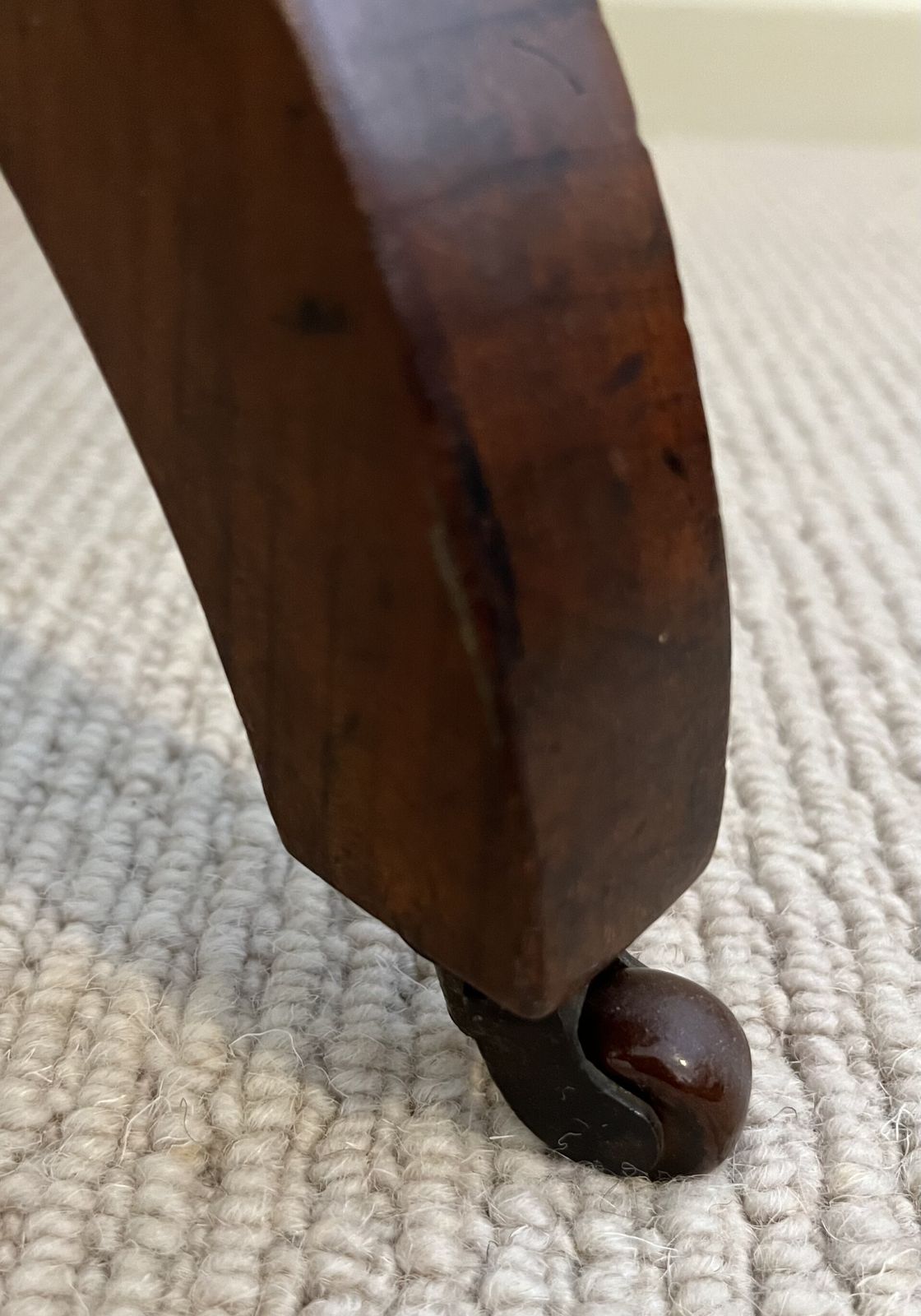 Shoolbred Aesthetic Movement Side Table In Walnut photo vintage