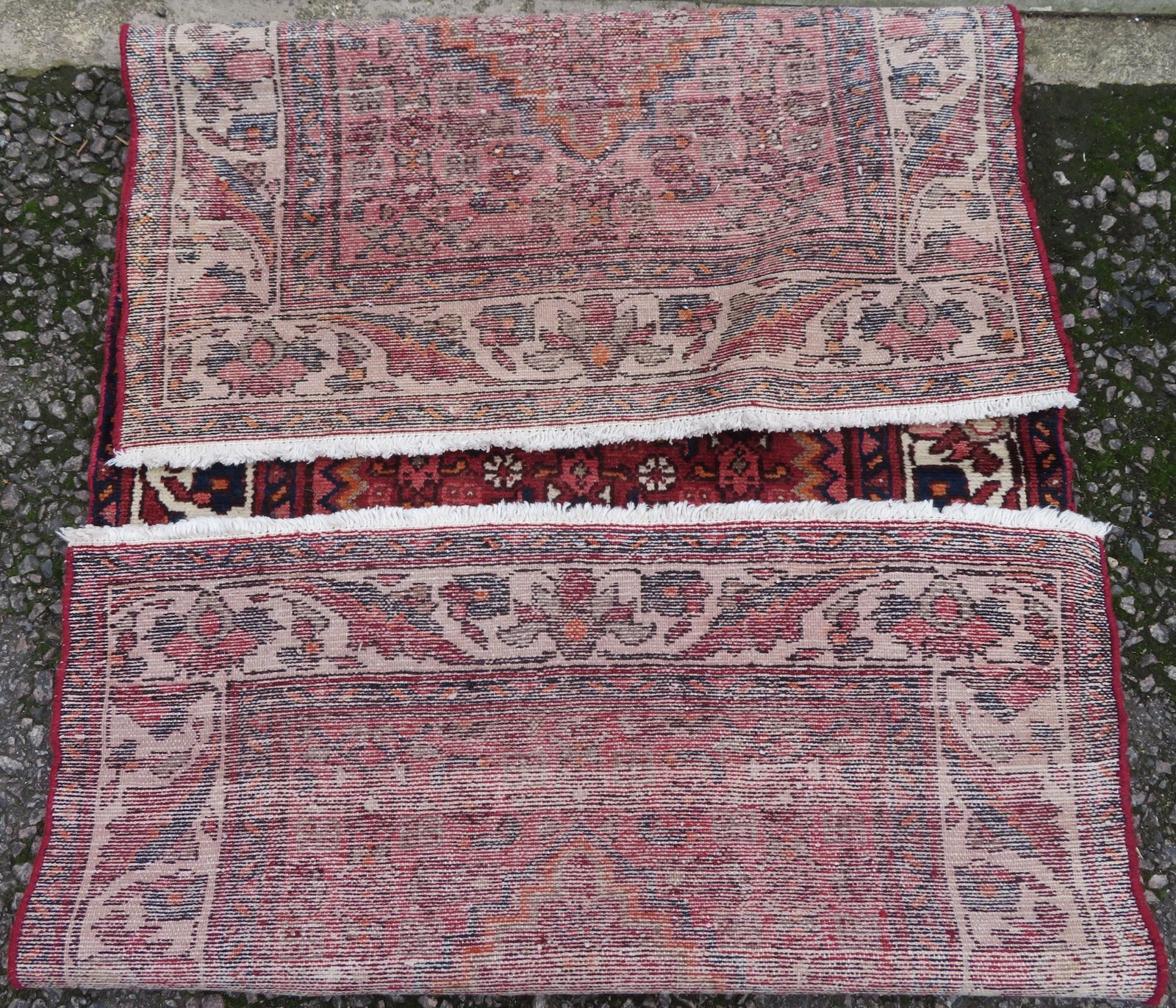Textiles Sanjan Hamadan Rug. 195cm X 97cm. photo