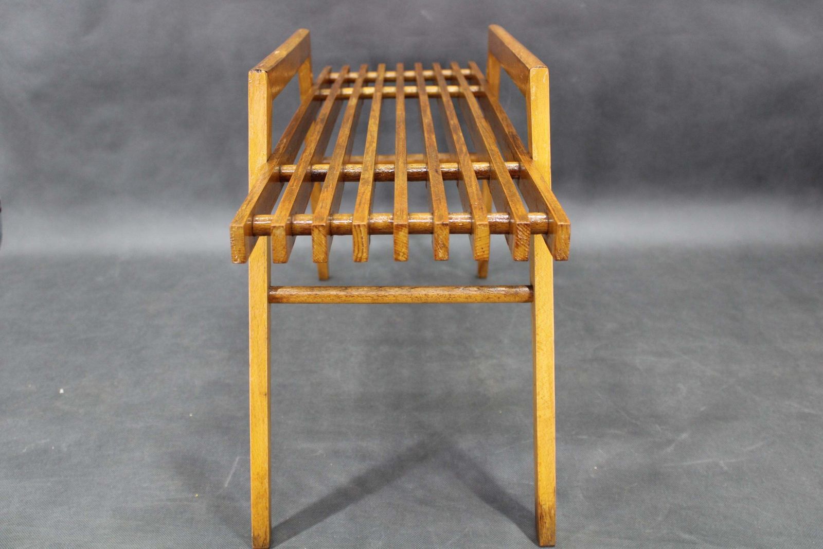 1960s Uluv Solid Beech Flower Stand, Czechoslovakia photo 329.0