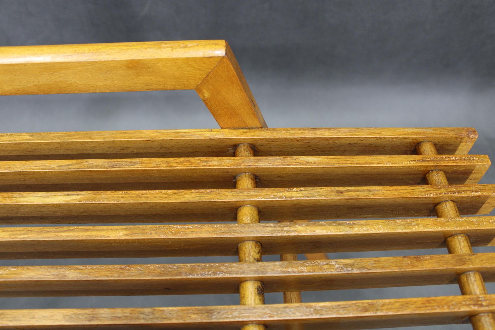 photo for sale 1960s Uluv Solid Beech Flower Stand, Czechoslovakia