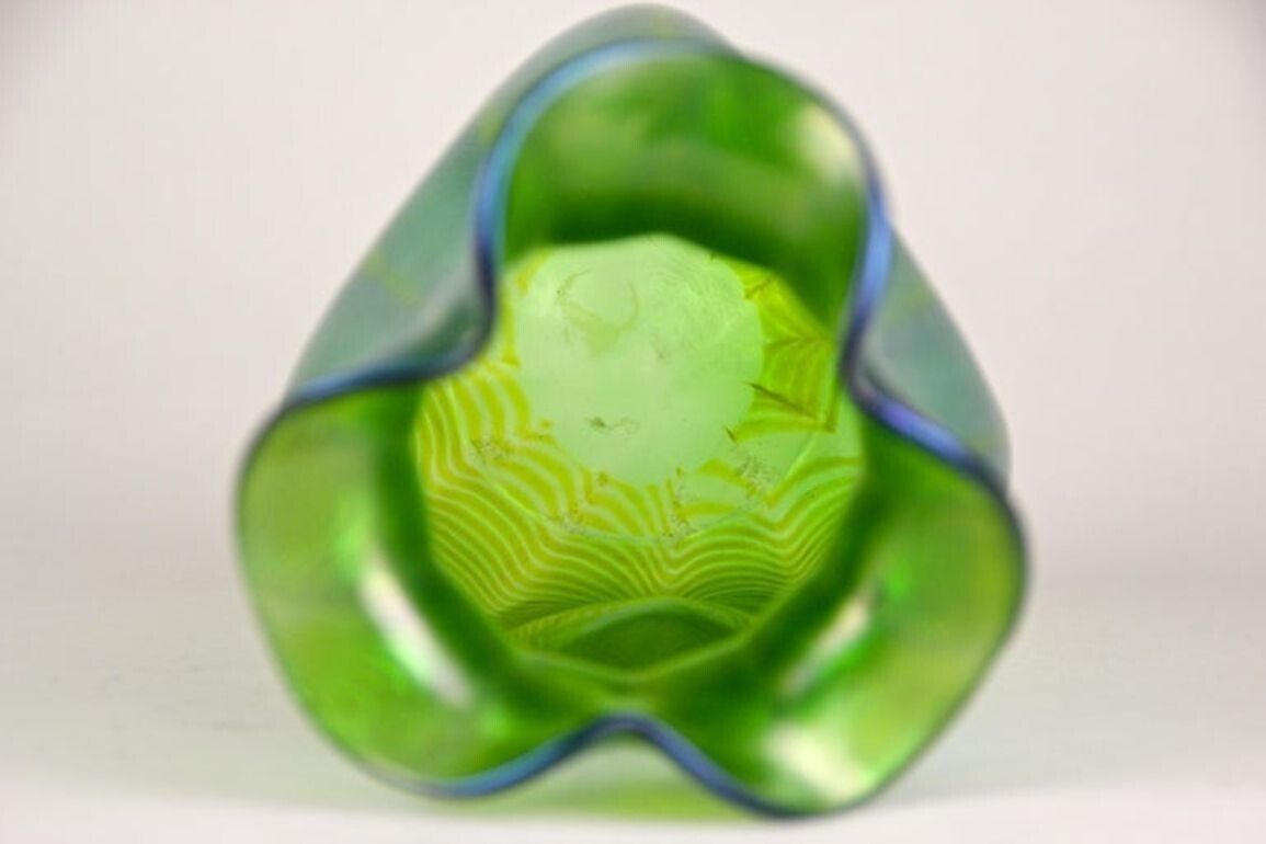 photo furniture 19th Century Art Nouveau Glass Vase By Loetz   Crete Phaenomen, Cz Circa 1898