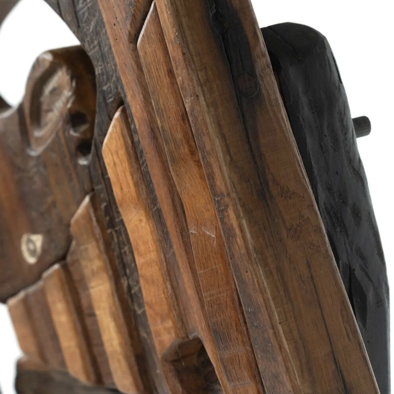 photo furniture Wooden Horse Sculpture By Luciano Bertolotto, Italy, 1990s
