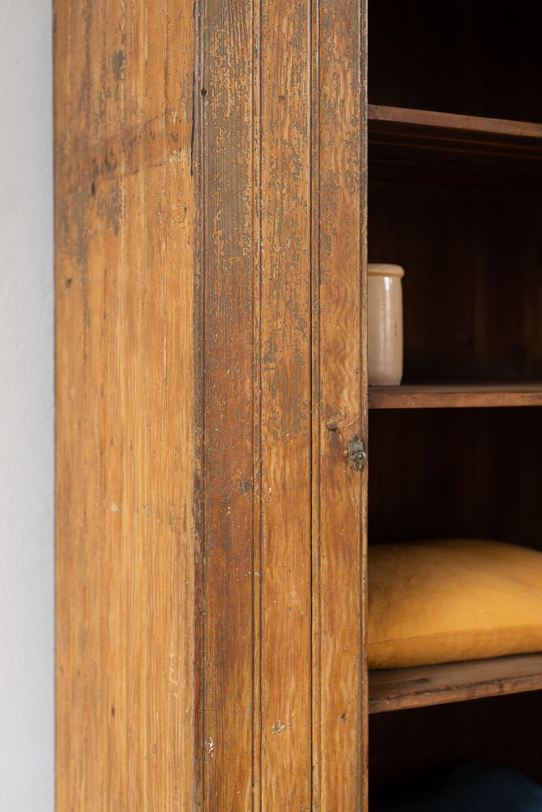 19th Century Butt And Bead Swedish Farmhouse Cupboard photo for sale