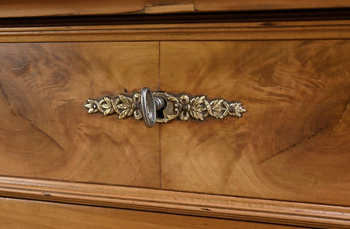 Cherrywood Chest Of Drawers, Louis Philippe Style – 1900 photo vintage