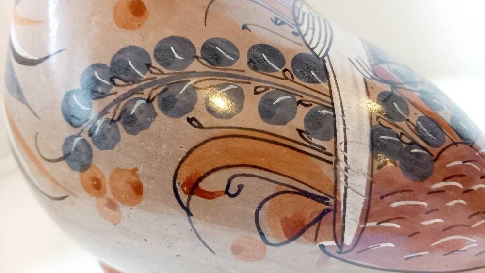 Large Vintage Tonala Owl Mexican Art Pottery Mid Century Decor photo buy
