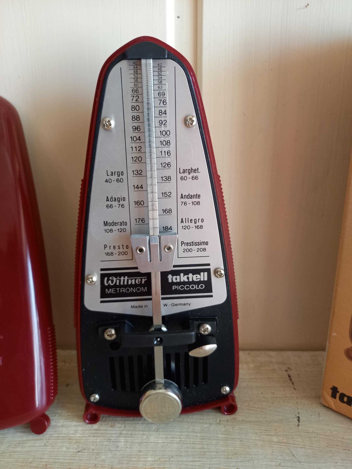Metronome Wittner Taktell Piccolo 1970s Boxed photo 103.0