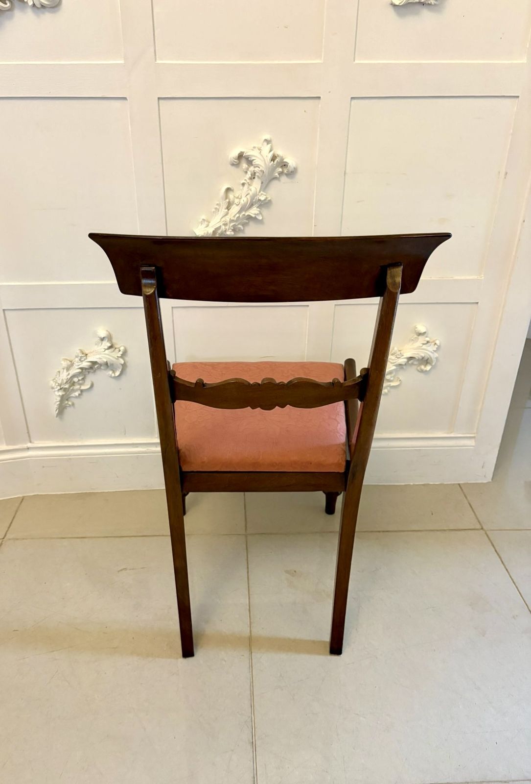 Set Of 6 Antique William IV Quality Mahogany Dining Chairs photo furniture