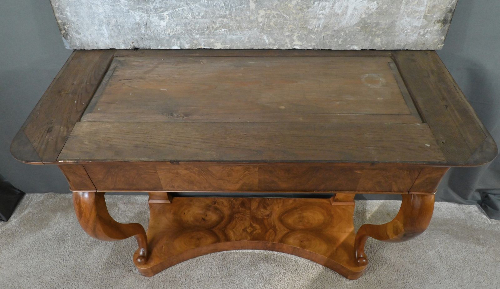 photo buy Walnut Console, Restoration Period – Early 19th Century