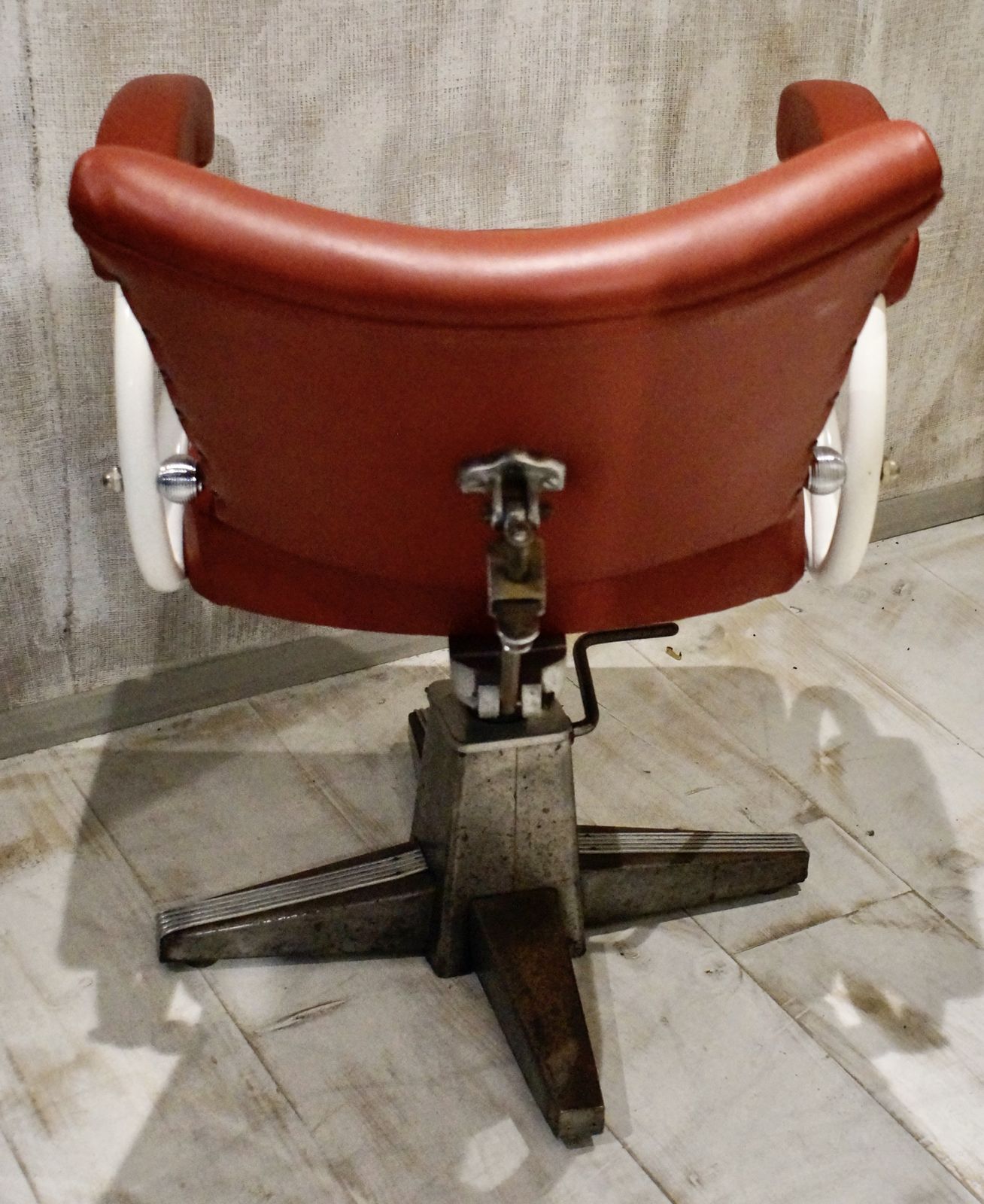 Furniture Art Deco Style Barbers Chair, 1930s photo