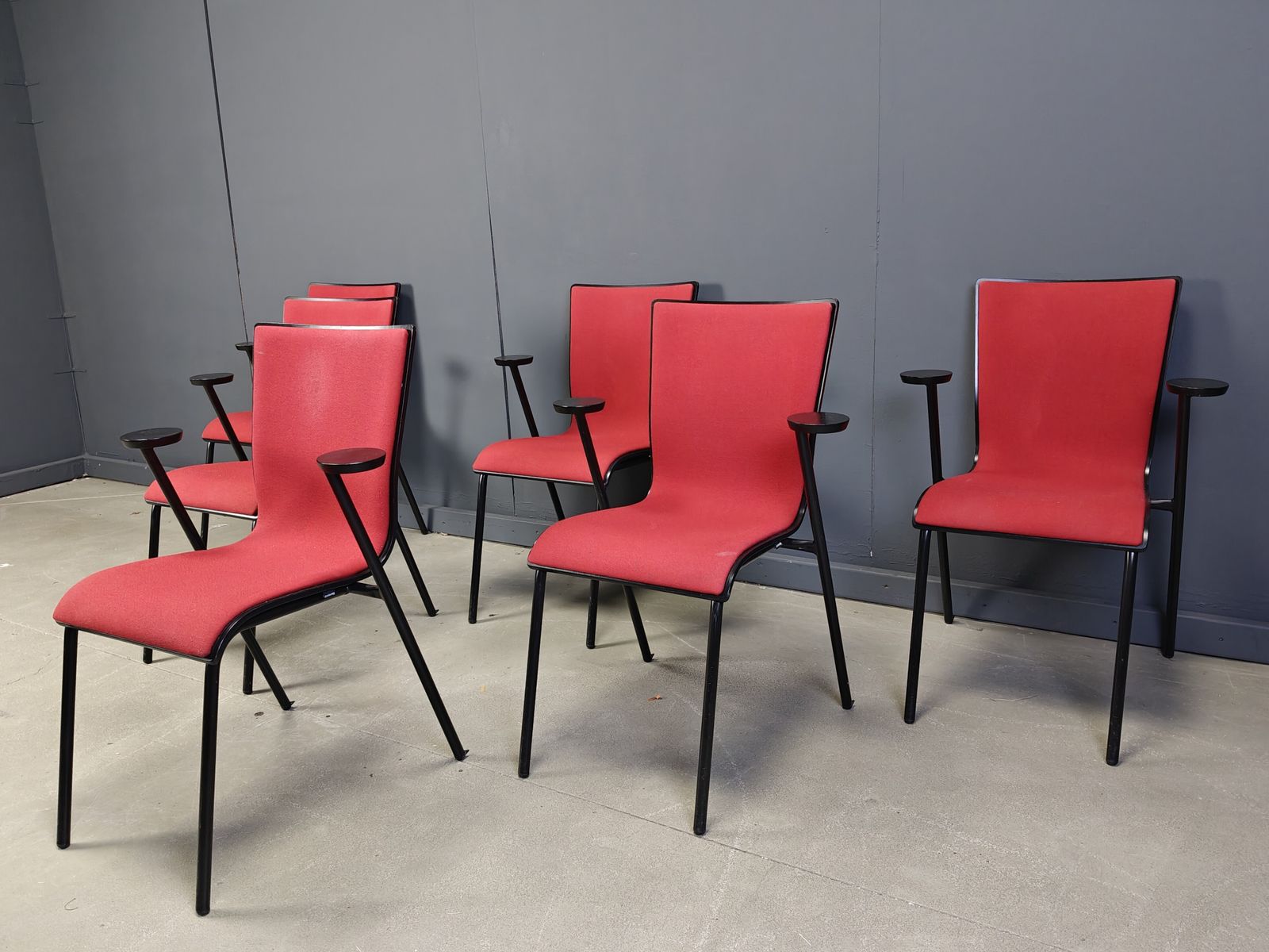 photo for sale Vintage Occhio Chairs By Roel Vandebeek For Drisag, 2000s   Set Of 6