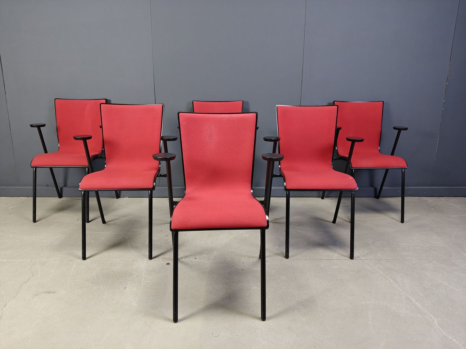 photo vinterior Vintage Occhio Chairs By Roel Vandebeek For Drisag, 2000s   Set Of 6