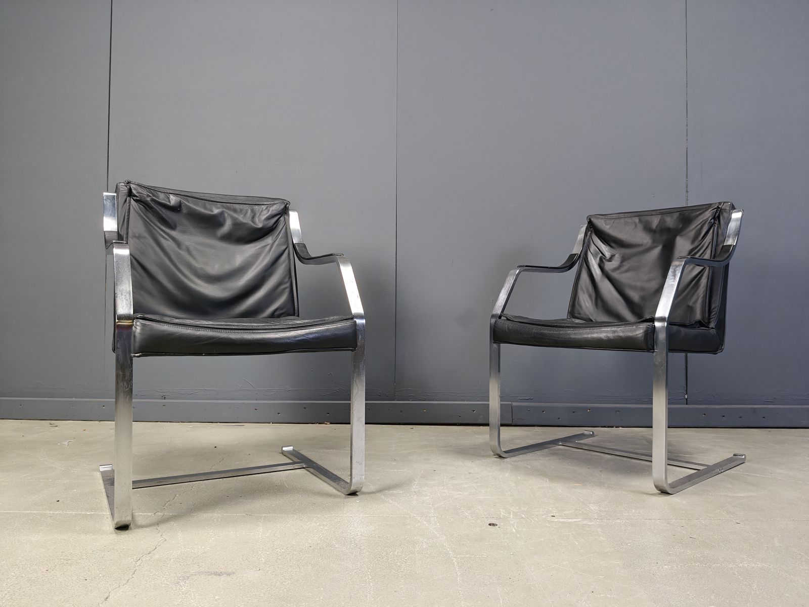 Set Of 6 Rudolf Glatzel Armchairs For Knoll Art Collection, 1980s photo vintage