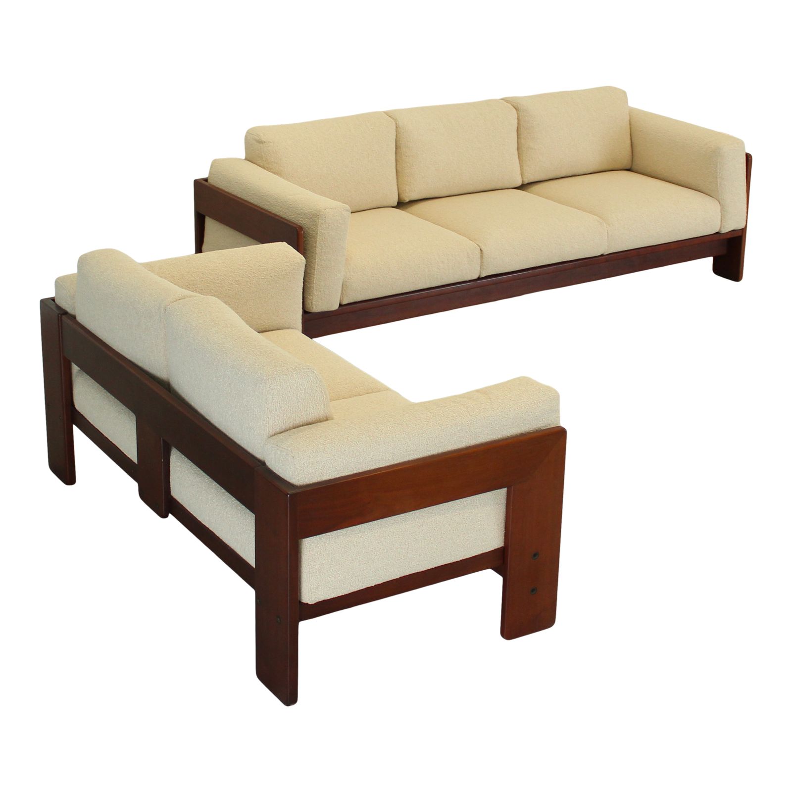 Three Seater Bastiano Sofa By Afra & Tobia Scarpa For Gavina, 1966, Mid Century Modern photo vinterior