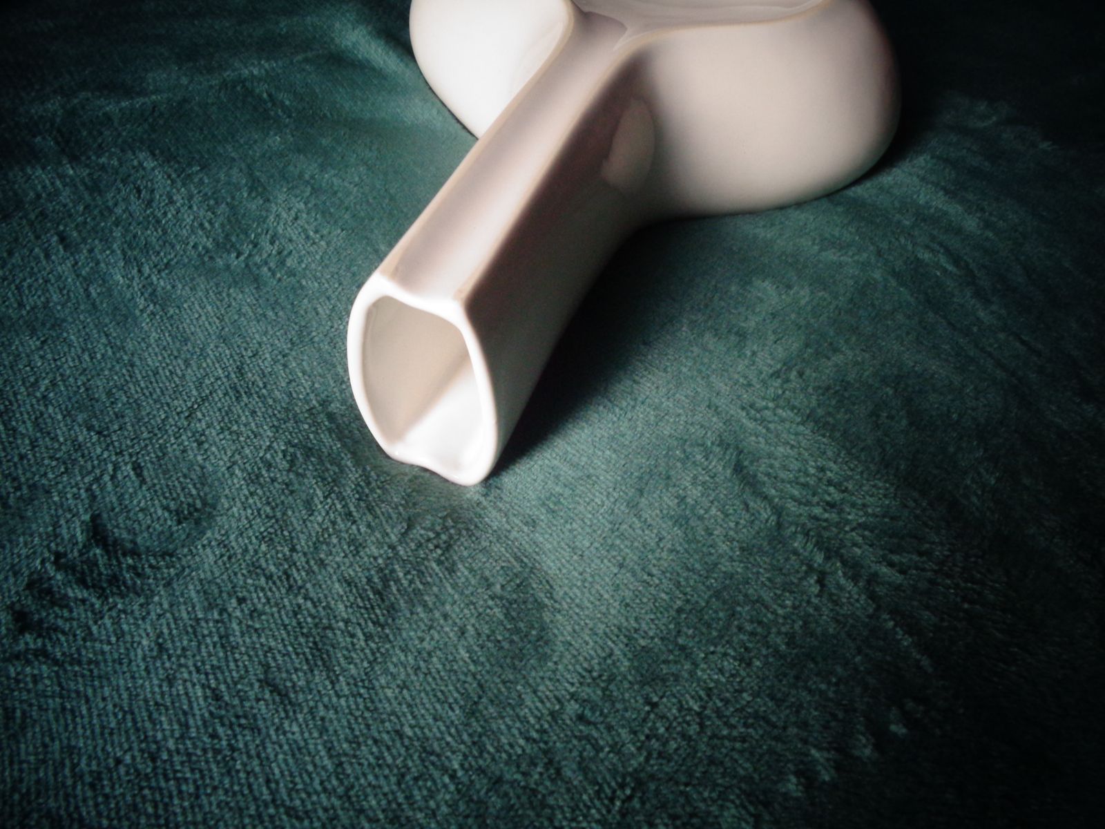 Rare Beautiful & Genuine Scabetti Amoeba Swallow Vase photo for sale