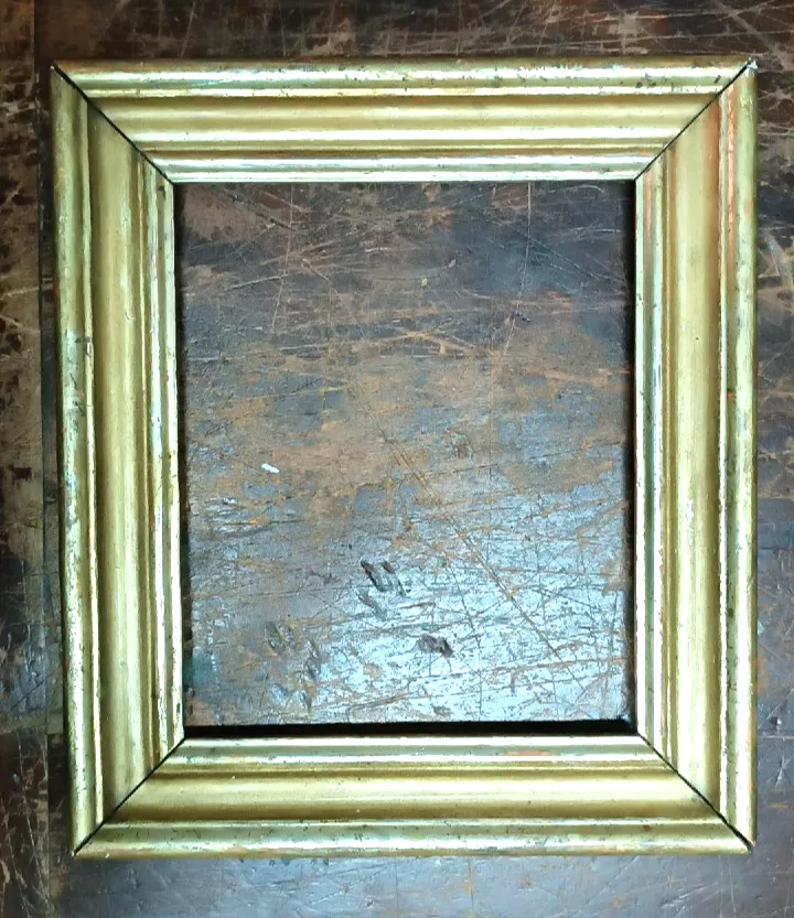 Antique Gold Frame In Mecca 19th Century