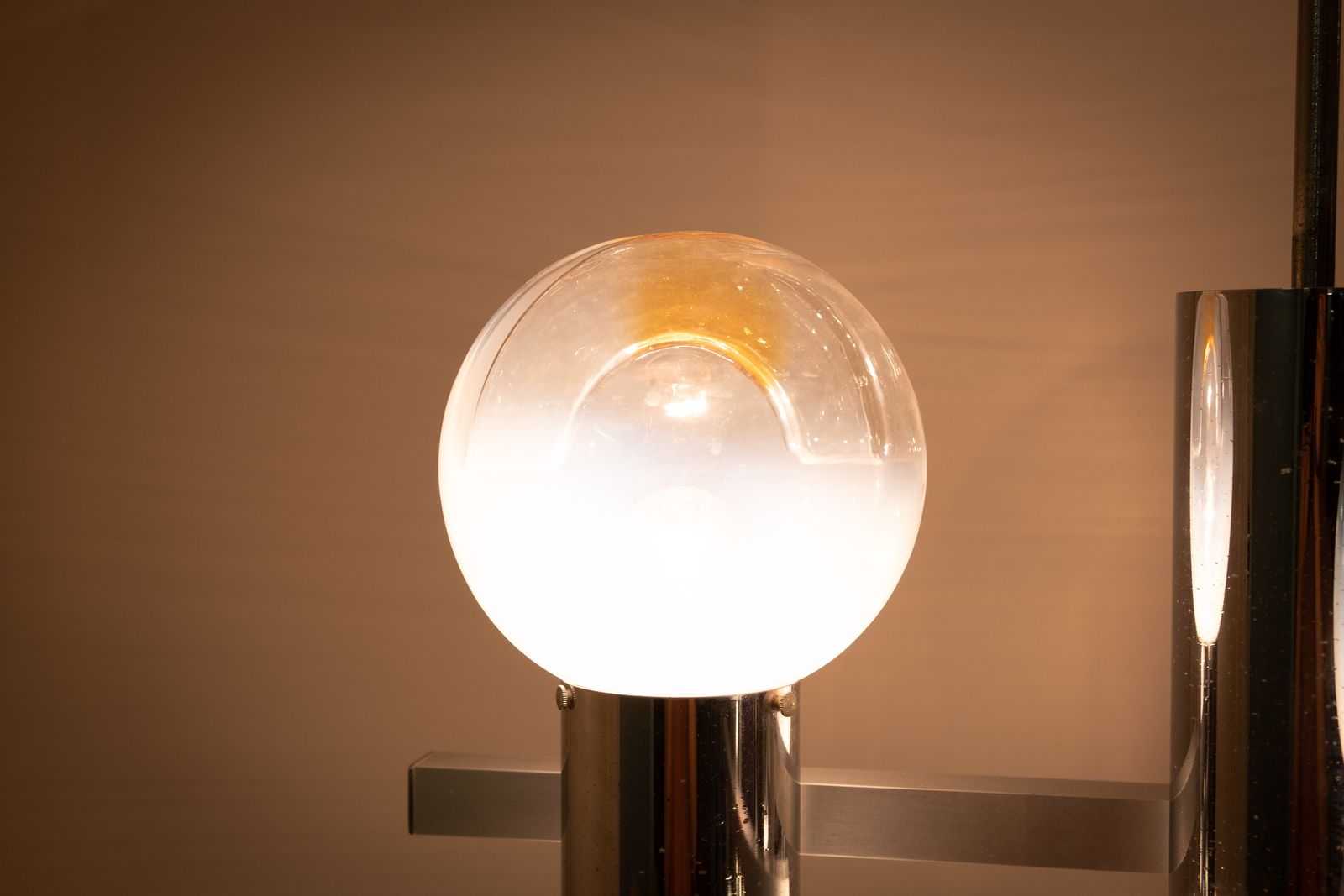 Mazzega Murano Glass Chandelier  1970s Italy photo Lighting