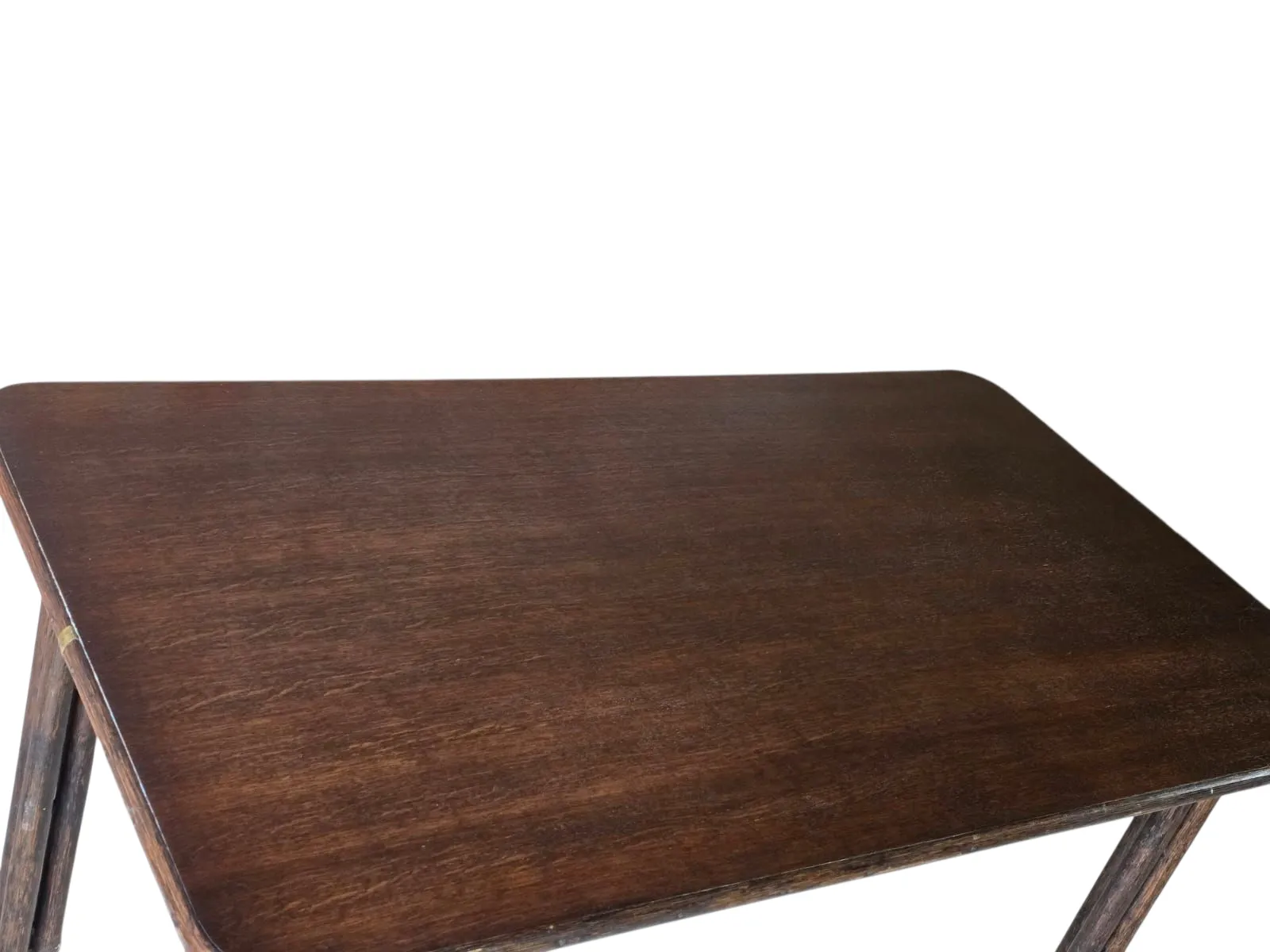 Mid Century Bamboo Dining Table C.1960 photo vinterior