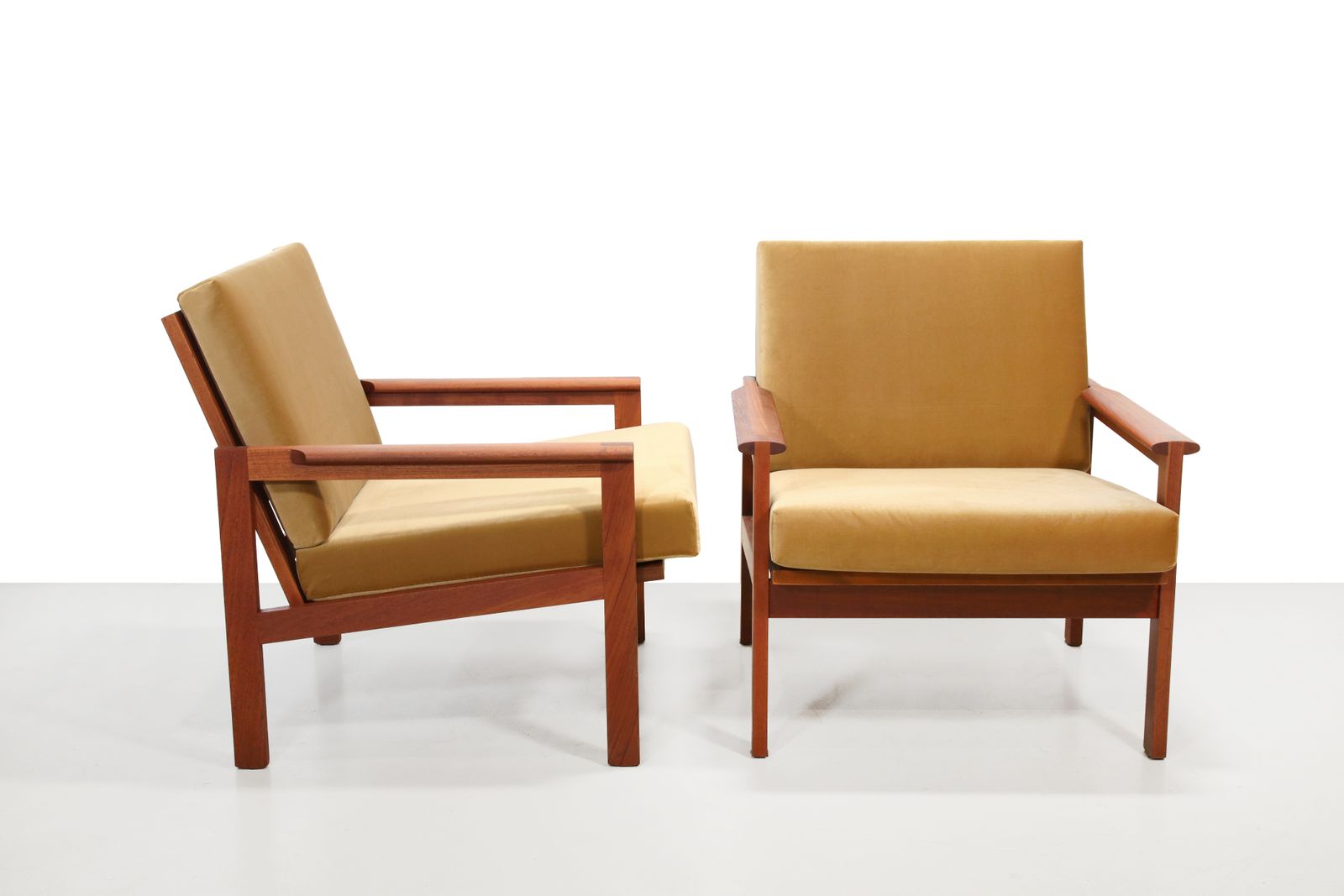 Set Of Two Teak Capella Chairs By Illum Wikkelso photo furniture