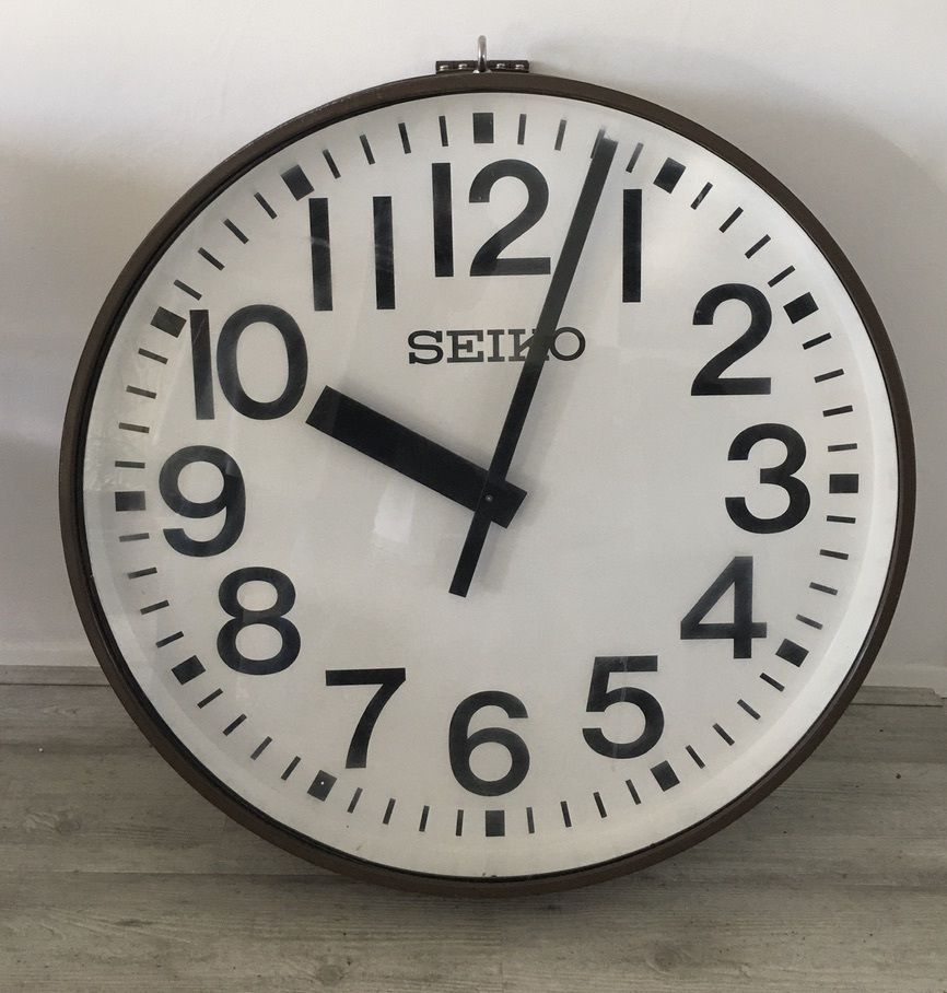 Seiko Giant Industrial Wall Clock
