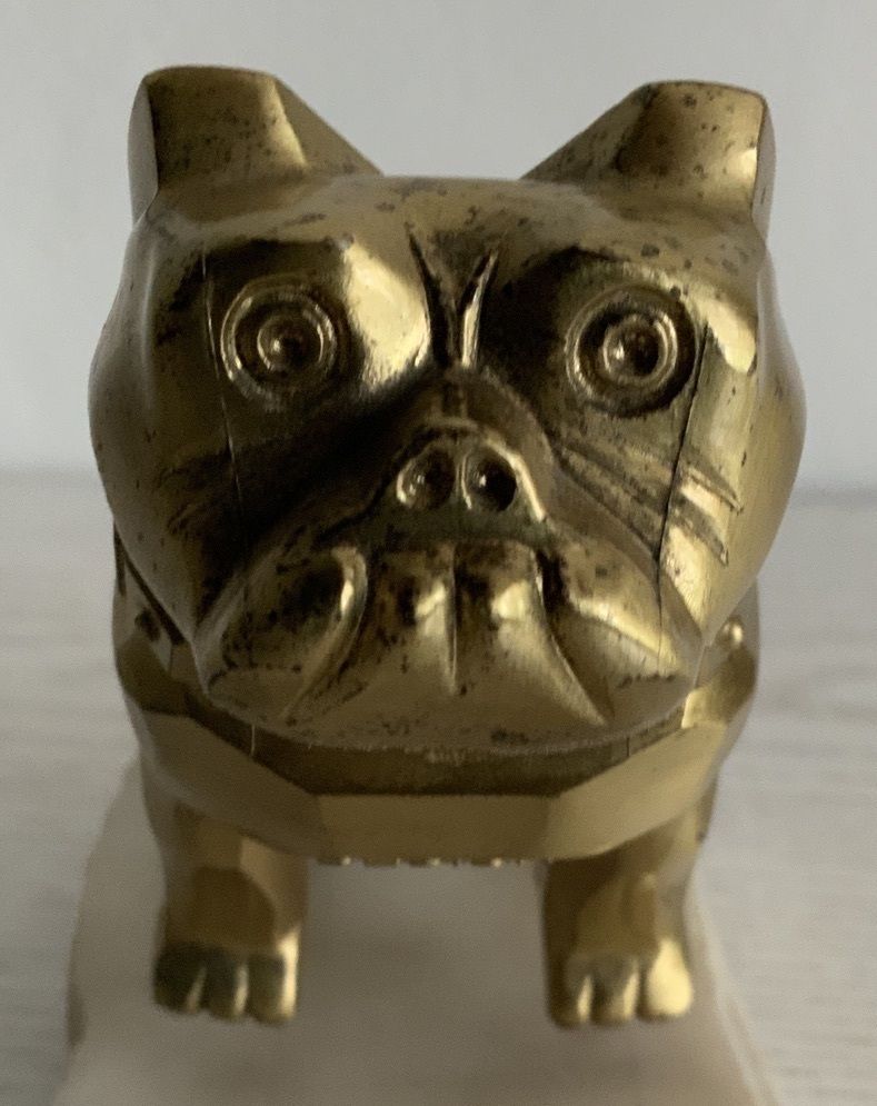 Mack Trucks Bulldog Car Mascot C1932 Gold photo Home Decor