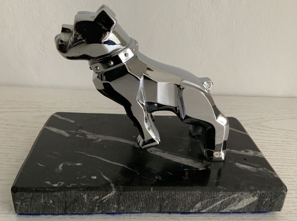 Mack Trucks Bulldog Car Mascot C1932 photo vinterior