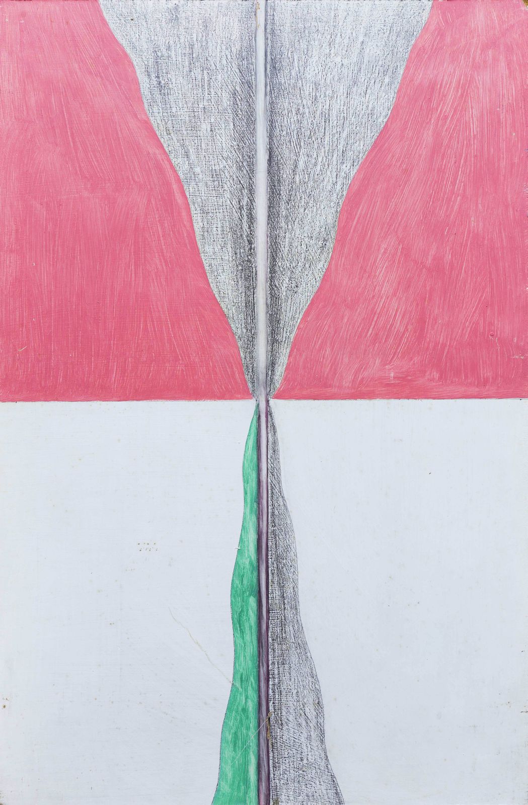 Abstract Mixed Media Composition (1968) By St Ives Artist Roy Conn (1931–2018) photo for sale
