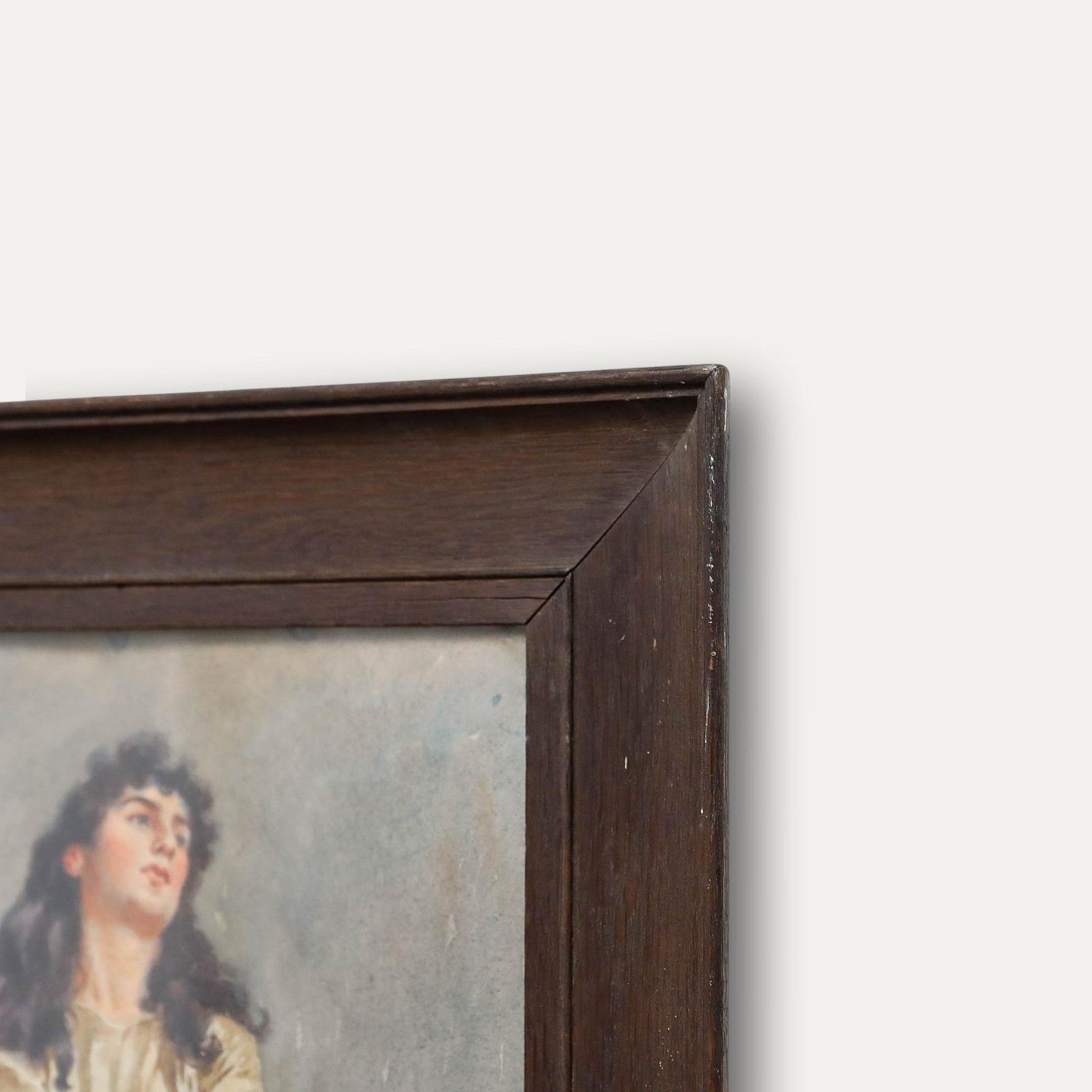 W.F. Ford Framed 1932 Watercolour, Lost In Thought photo 250.0