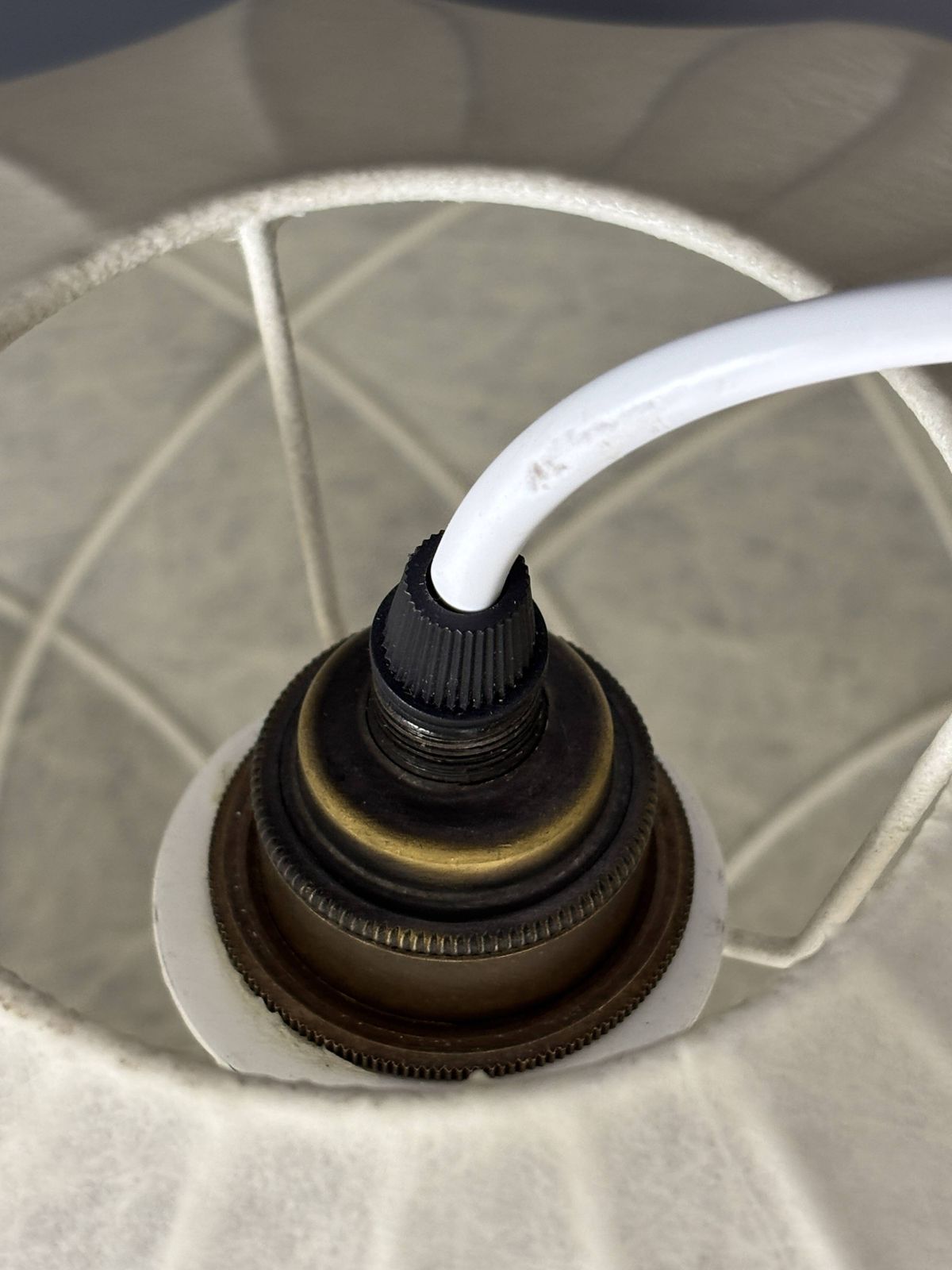 Lighting Page 1 Of 15 Midcentury Space Age Swirl Cocoon Hanging Pendant Ceiling Lamp, 1960s photo