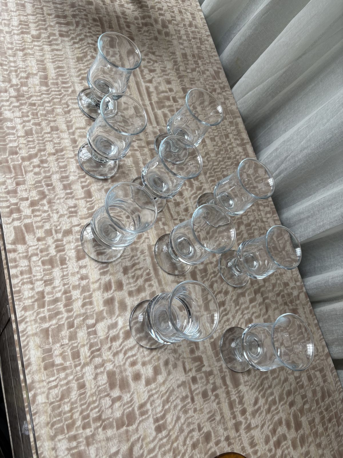 Set Of Ten Port 'Skipsglas' Glasses By Per Lutken For Holmegaard, Denmark 1971 photo Home Decor