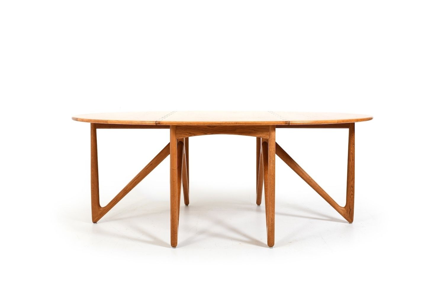 Drop Leaf Dining Table By Niels Koefoed  Denmark 1960s photo furniture