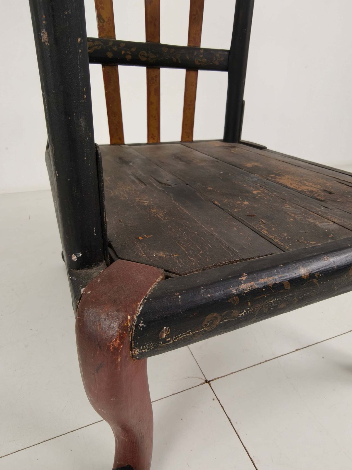 Chinoiserie English Armchair Circa 1900 photo for sale