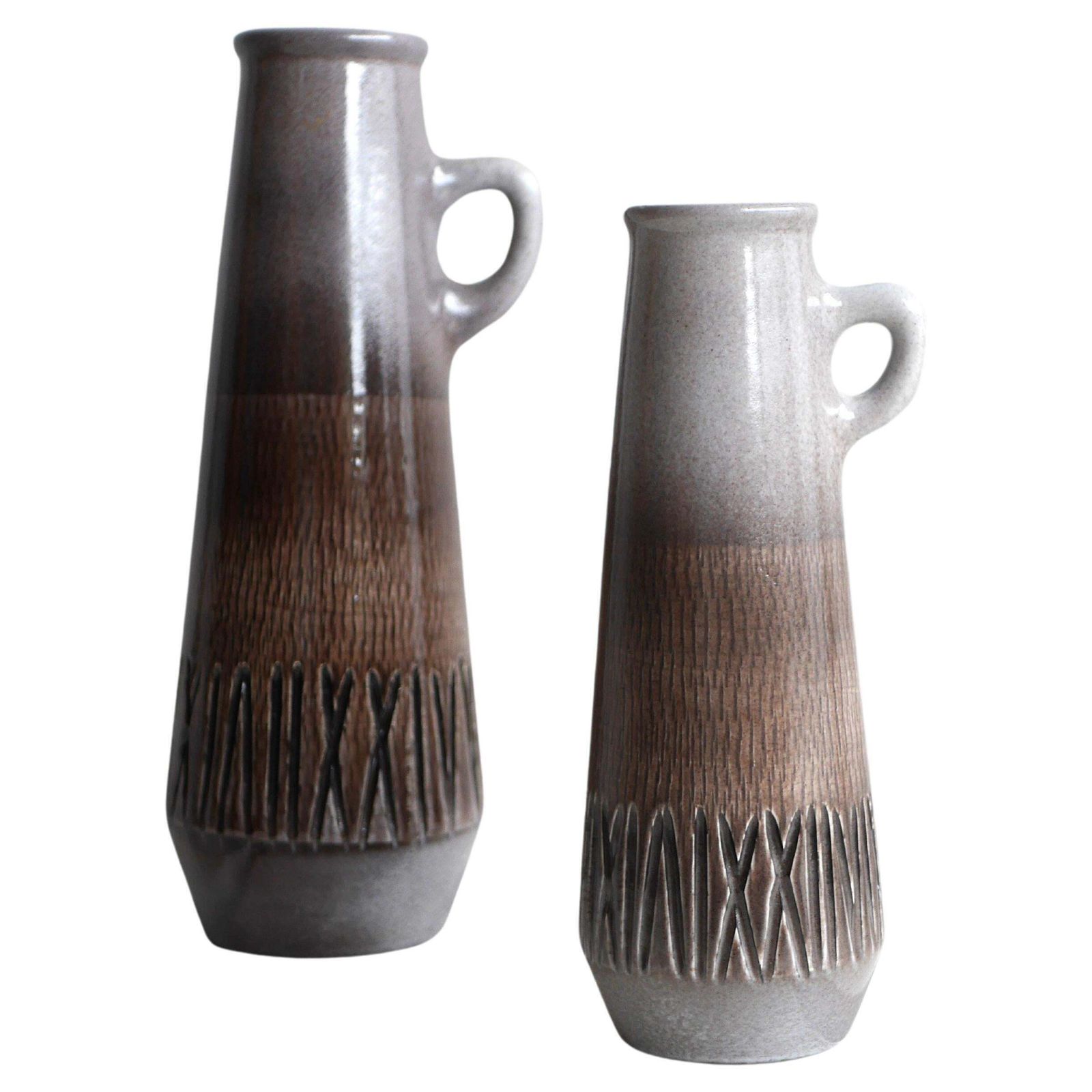 Pair Of Vases By Ingrid Atterberg For Upsala Ekeby, Sweden, 1960s