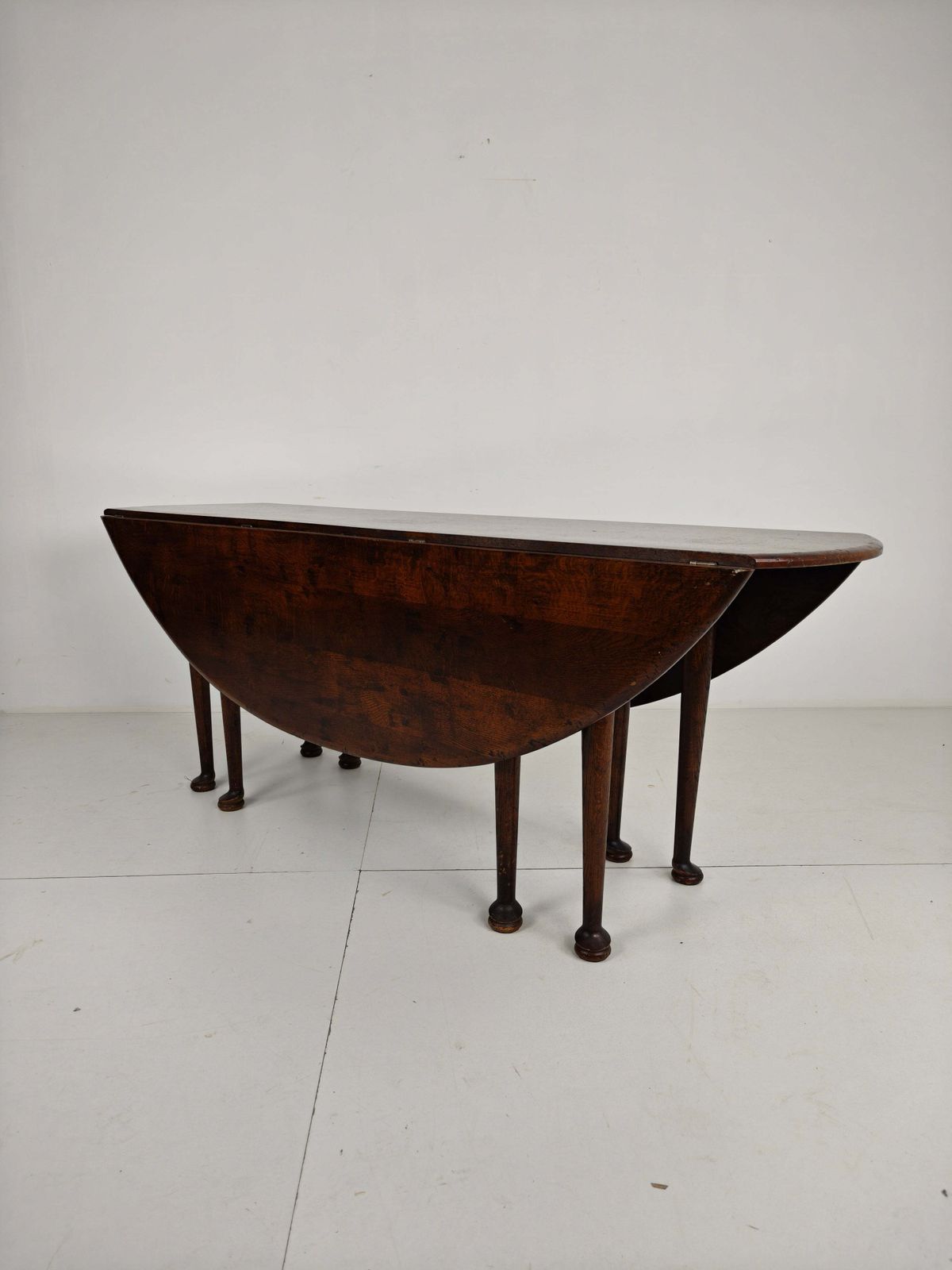 Antique English Drop Leaf Dining Table – Victorian – 8 Legs – Oval Shape – Seats 8 photo buy