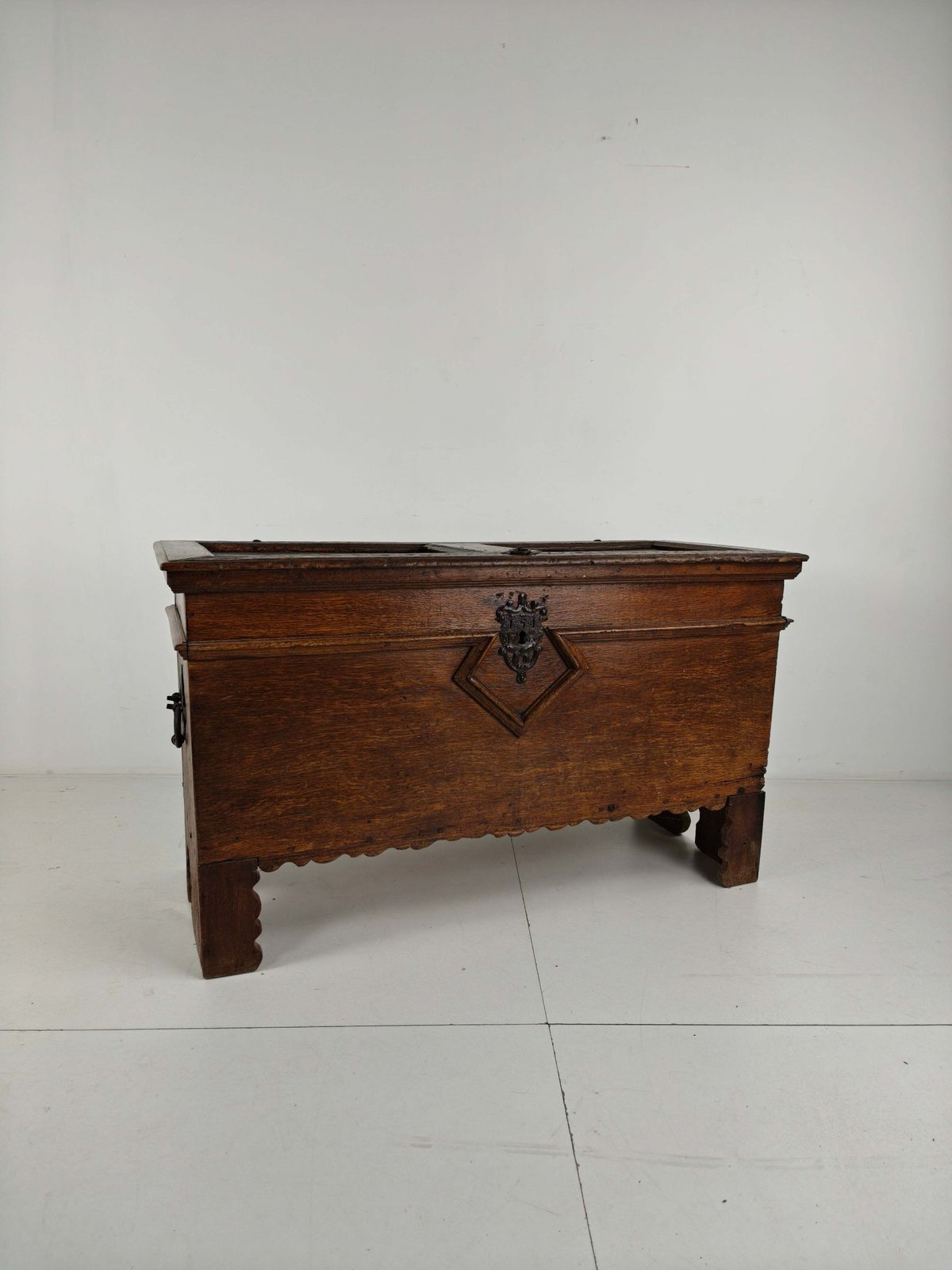 Elegant 18th Century Oak Chest – Dated 1756
