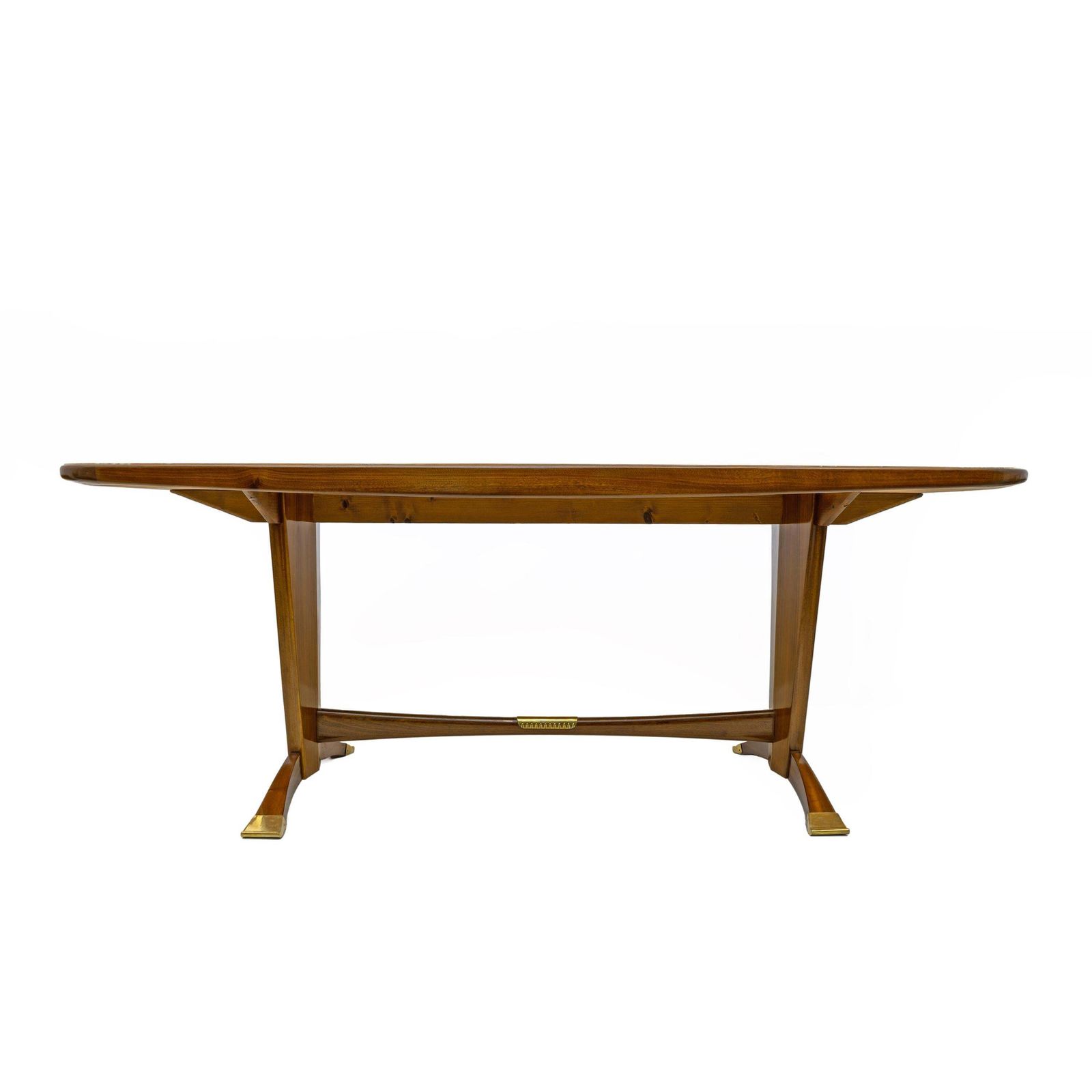 photo for sale Italian Mid Century Modern Dining Table Attributed To Paolo Buffa, 1950s
