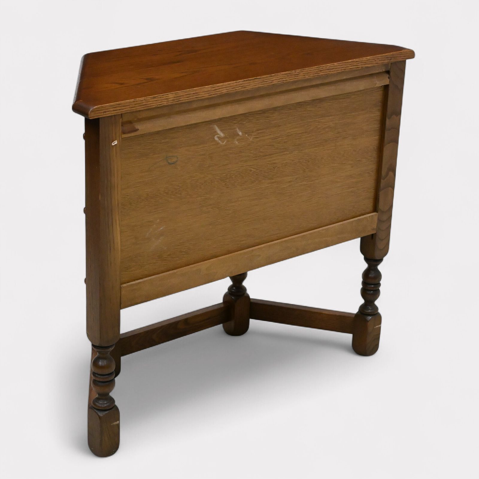 Old Charm Canted Table Finished In Tudor Brown* Free Uk Delivery photo 287.0