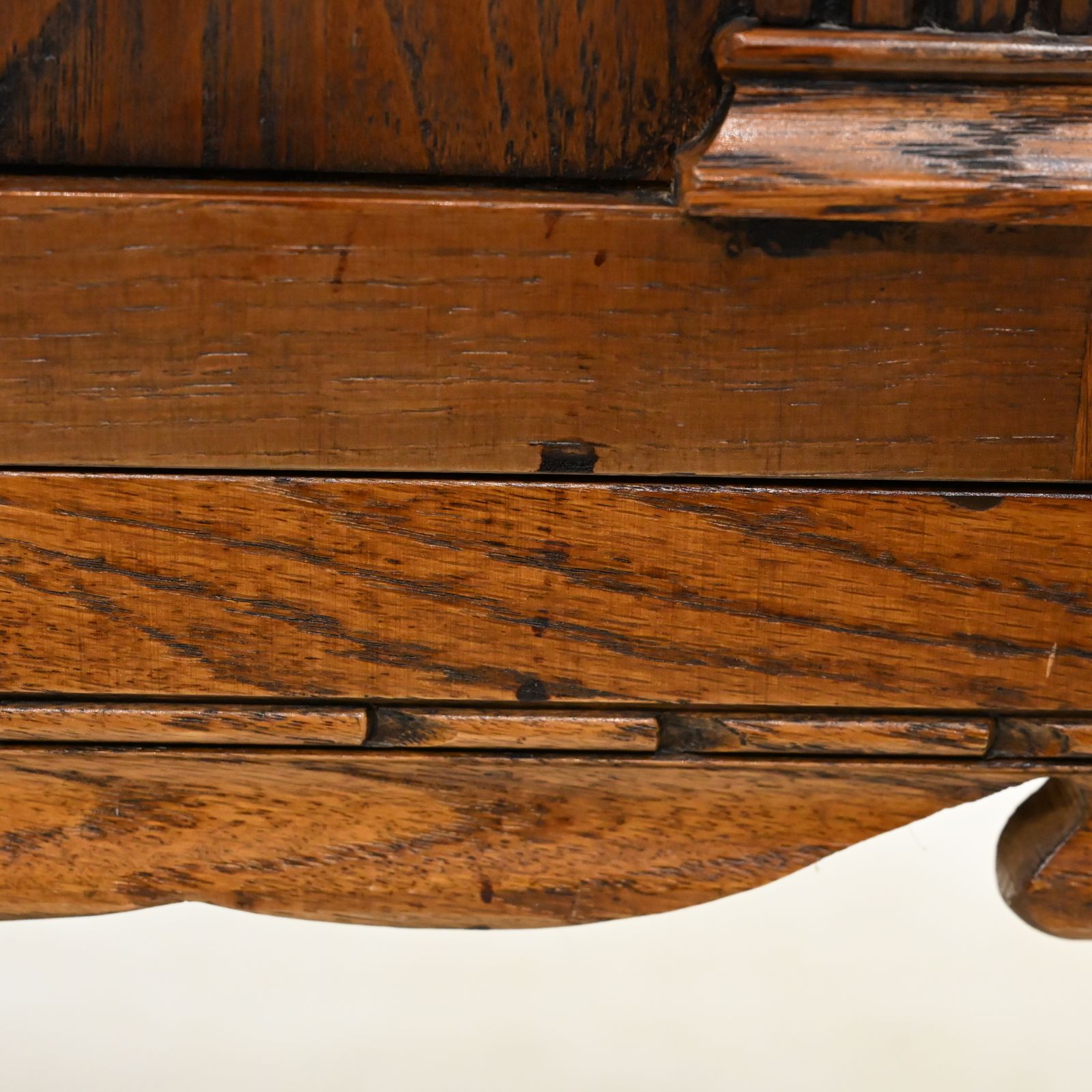 photo for sale Old Charm Canted Table Finished In Tudor Brown* Free Uk Delivery