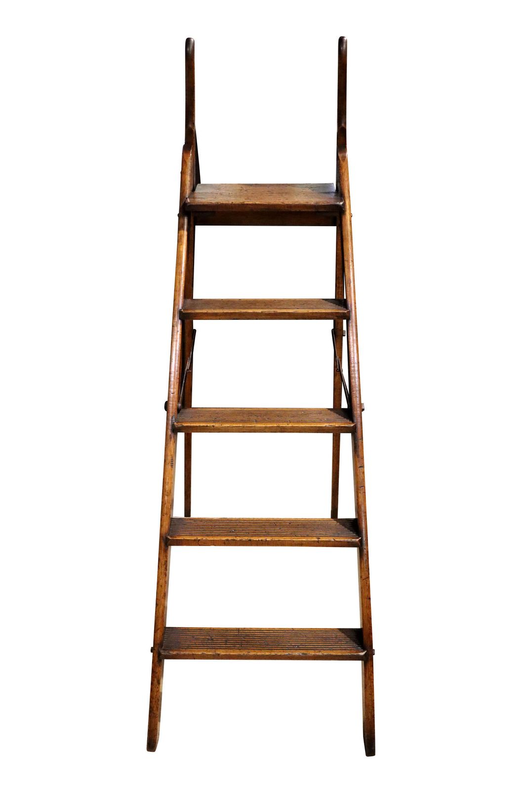 Pair Of 19th Century Folding Library Steps Circa 1860 photo furniture