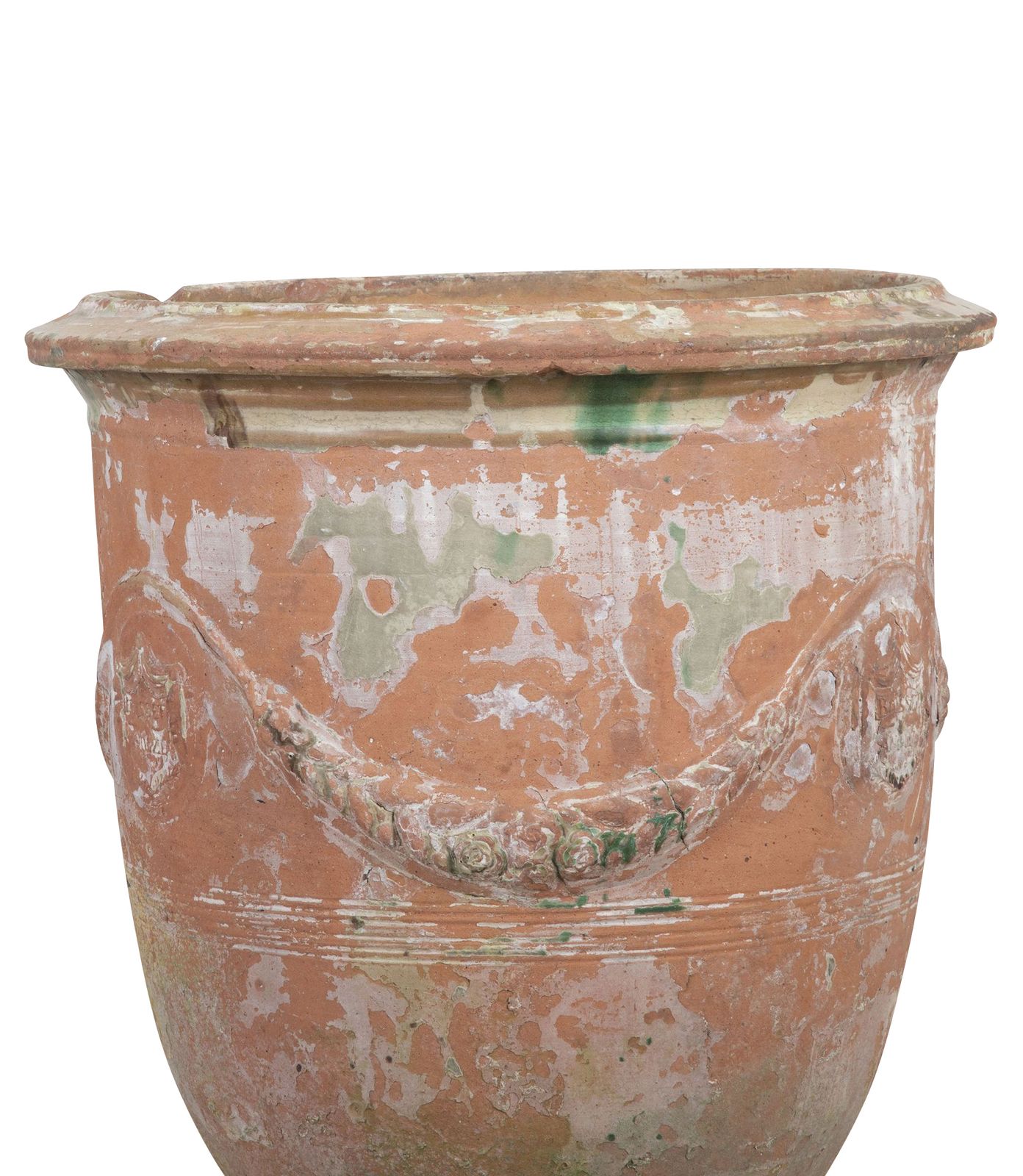 19th Century French Anduze Terracotta Vase photo Home Decor