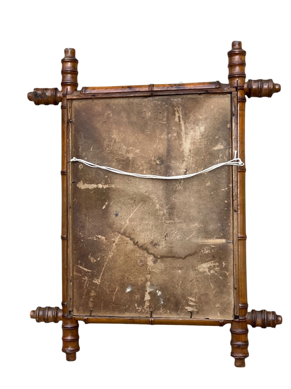 Antique French Fruitwood Mirror photo for sale