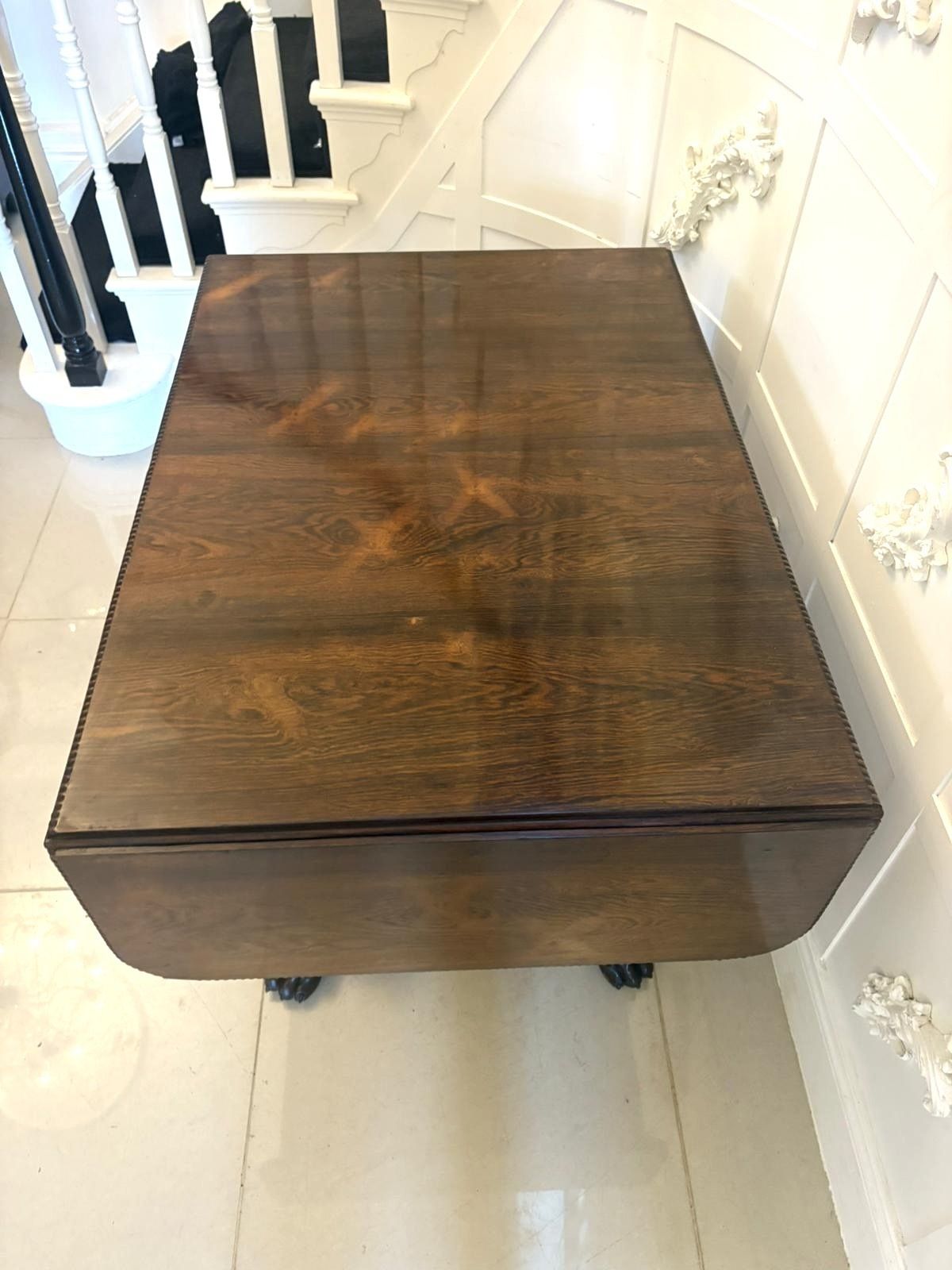 photo furniture Superb Quality Antique 19th Century Rosewood Freestanding Side Table