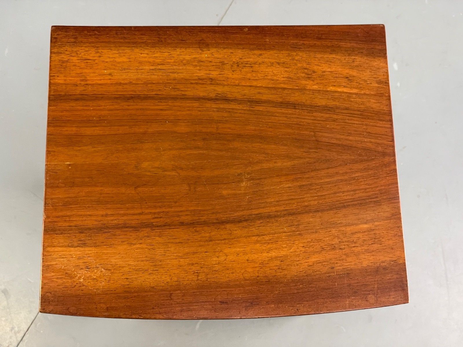 Vintage Walnut Nesting Tables Plywood 1970s Retro Eb10238 Mwoo photo for sale
