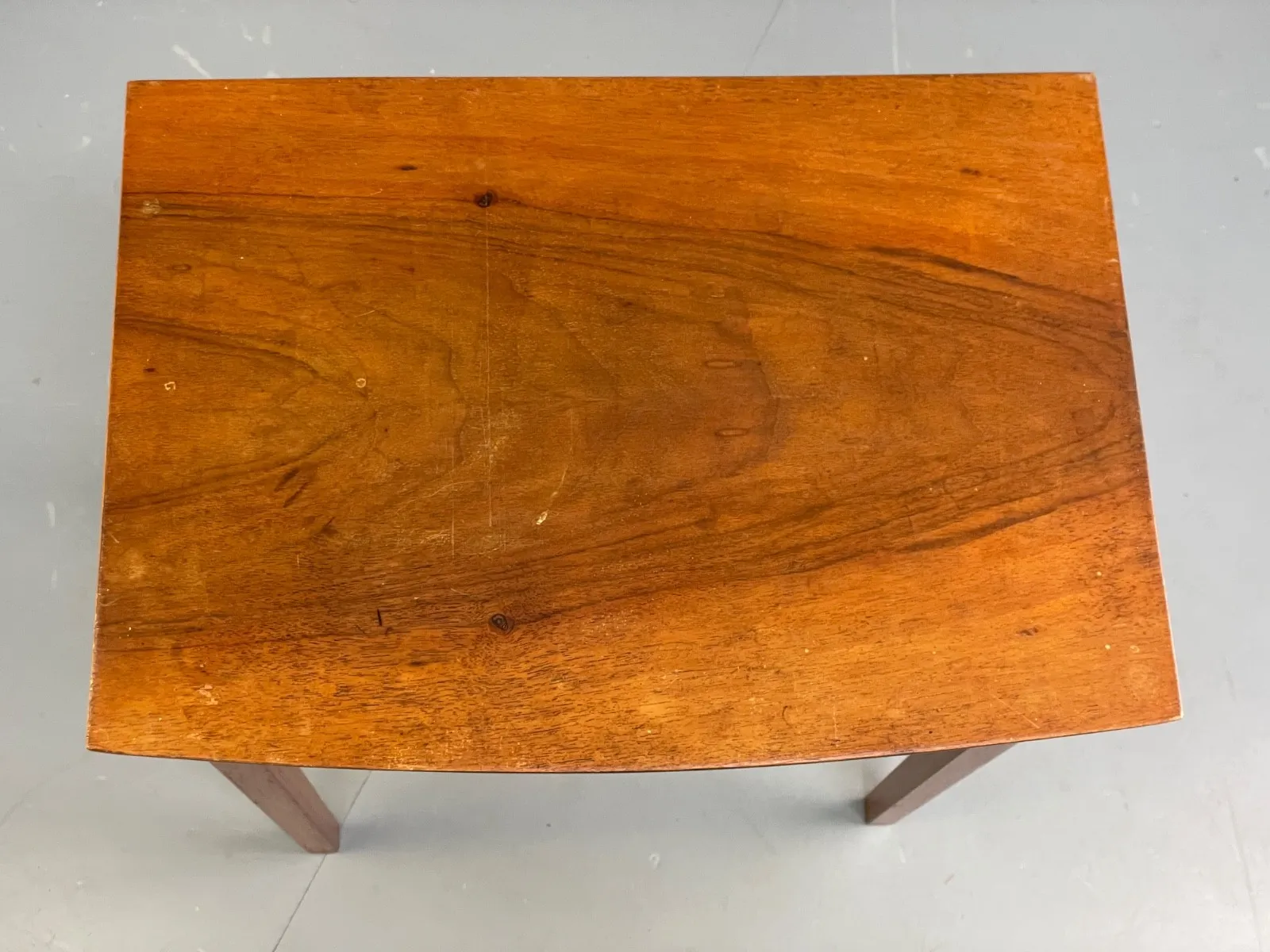 Vintage Walnut Nesting Tables Plywood 1970s Retro Eb10238 Mwoo photo Furniture