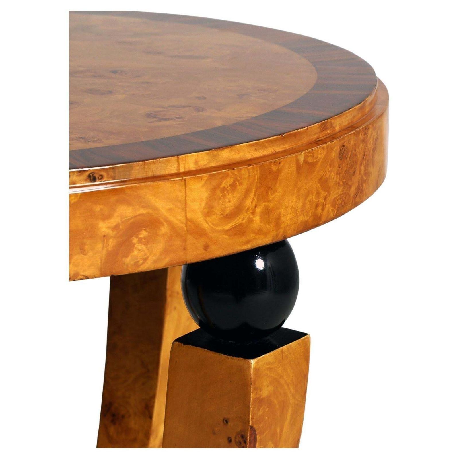 Mid Century Modern , Art Deco Round Side Table By Palazzi Dell'arte, Cantù photo Furniture