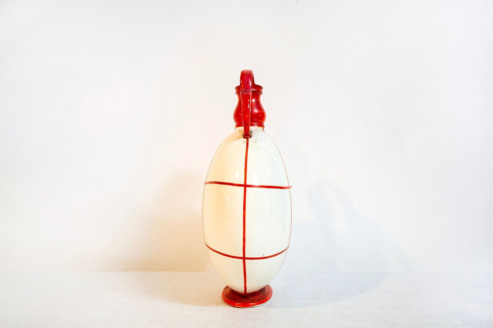 Monza 83 Vase By Guido Androvitz For Società Italiana Ceramica Laveno, 1920s photo for sale