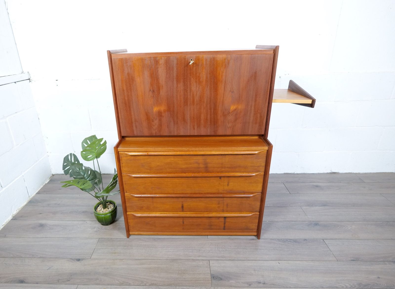Scandinavian Teak Bureau & Chest Of Drawers photo furniture